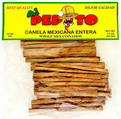 PS518-PEPITO CINNAMON STICKS MEXICAN